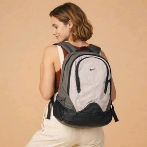 Nike Gray and Black Men's Backpack